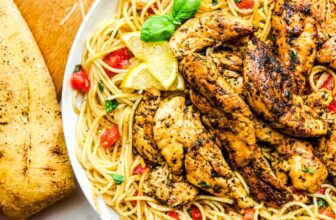 Lemon Herb Rooster Spaghetti – The Keep At House Chef