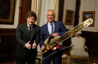 RFK Jr. Poses for Bizarre Pictures With Argentina’s President as They Plot Various to World Well being Group