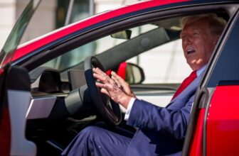 Trump Might Be the First Individual to Flip a Revenue on a Used Tesla in Years