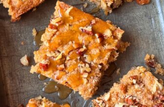 APPLE PECAN SQUARES – The Southern Girl Cooks