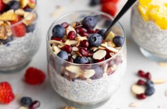 Cottage Cheese Chia Pudding